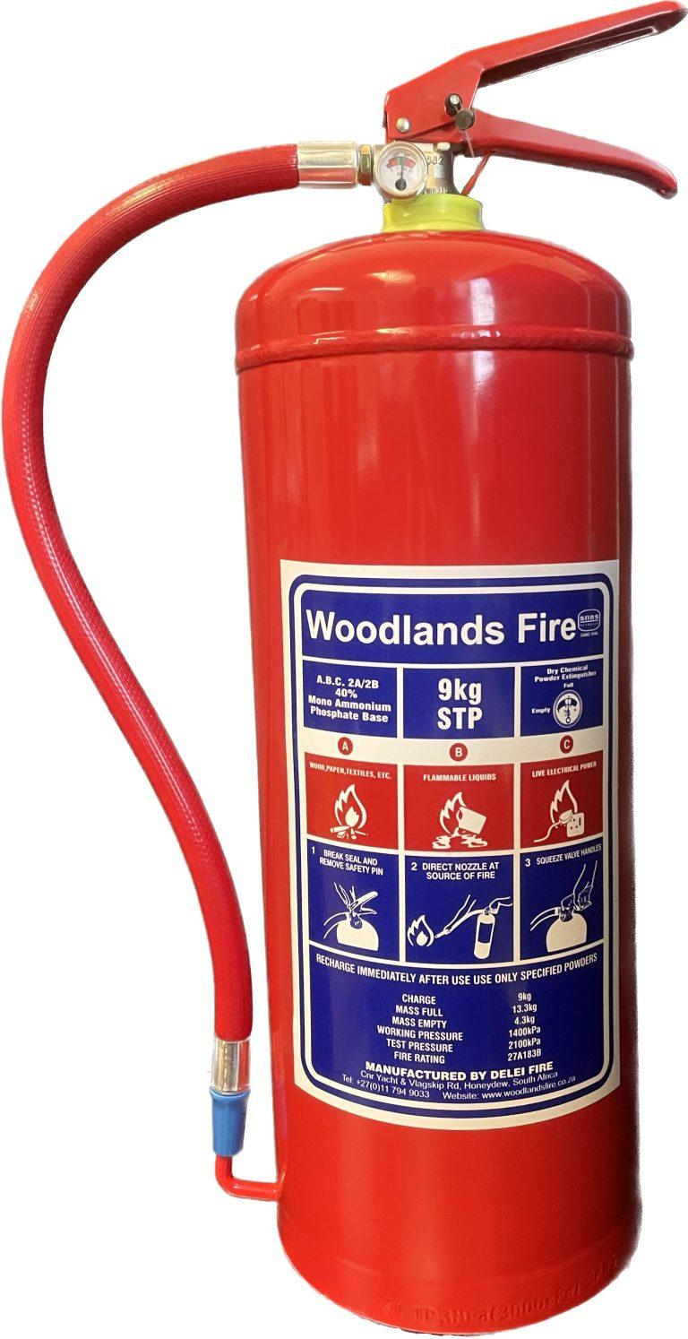 Fire Extlisher Fire Extinguishers - SABS Approved - Woodlands Fire