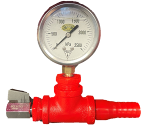 Hose Reel Pressure Gauge Adaptor